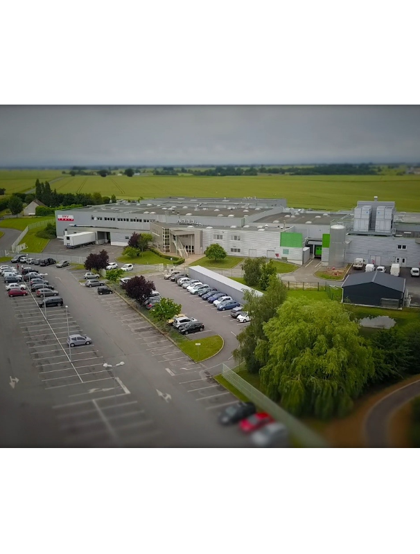 Vue aérienne  du site de SNV Savigny