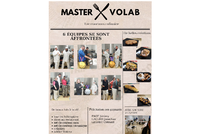 Affiche du concours Master Volab