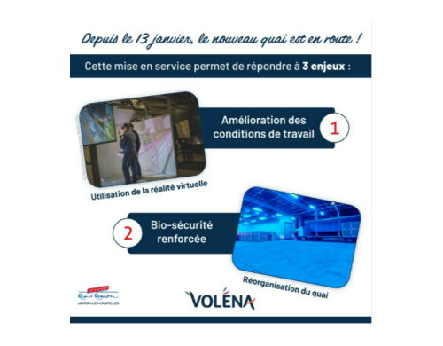 Mise en service du nouveau quai à Javron