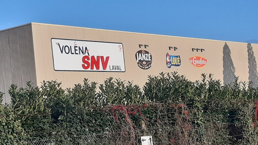 Façade site SNV Laval avec logo VOLENA